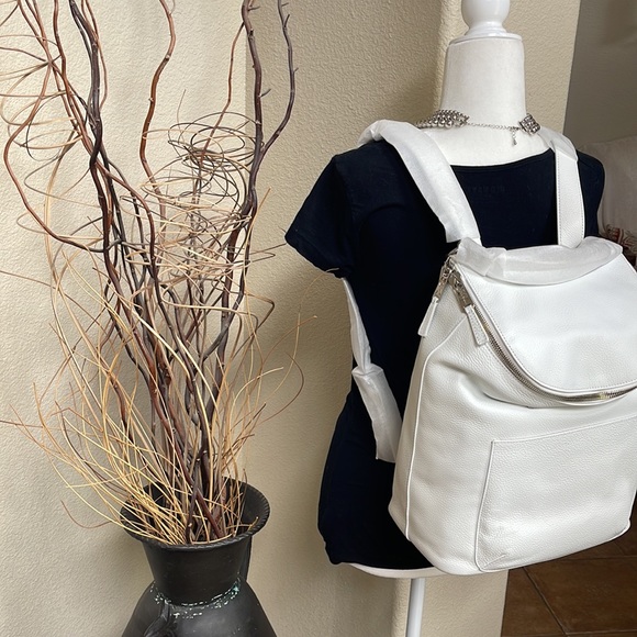 7 For All Man Kind Leather Backpack - Picture 6 of 8